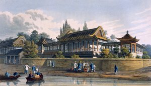 Summer Palace of the Emperor, Opposite the City of Tien-Sing, 1817