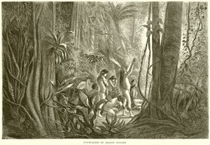 Sun-Worship of Amazon Indians by English School