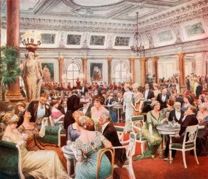 Sunday Evening at the Savoy by English School