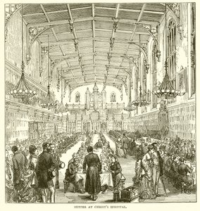 Supper at Christs Hospital by English School
