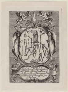 Mr Gronier Surgical Instrument Maker, trade card by English School