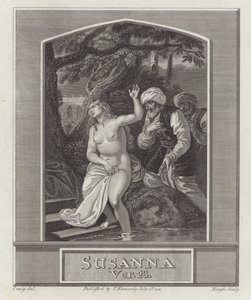 Susanna and the Elders by English School