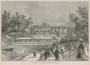 Swan-Upping on the Thames by English School
