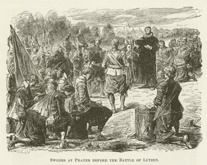 Swedes at Prayer before the Battle of Lutzen