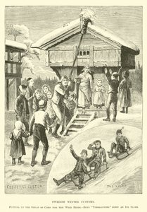 Swedish Winter customs by English School
