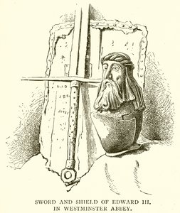 Sword and Shield of Edward III in Westminster Abbey