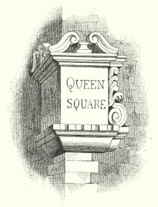 Tablets for Street-Corners, Queen Square by English School