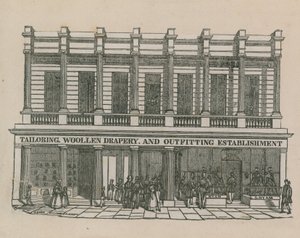 Tailoring, Woollen Drapery and Outfitting Establishment