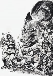 Tales from Many Lands: The Wolf and the Magic Chain by English School