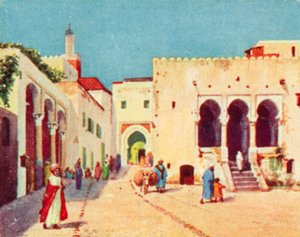 Tangiers, Palais de Justice by English School