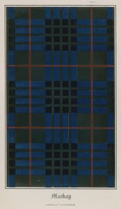 Tartan of Clan Mackay by English School