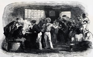Tavern frequented by sailors by English School