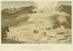 Te Tarata, Near Rotomahana, New Zealand