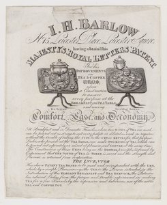 Tea Urn Makers, I H Barlow