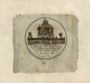 Temple of Concord to celebrate the Peace of 1814