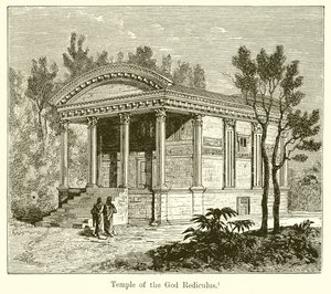 Temple of the God Rediculus by English School