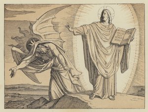 Temptation of Christ by English School