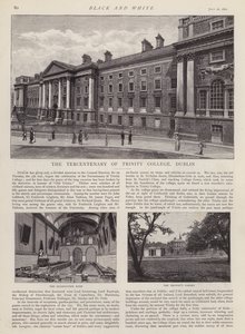 Tercentenary of Trinity College, Dublin, Ireland by English School