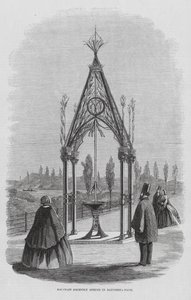 Teulon Fountain, Battersea Park, London, England by English School