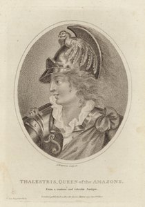 Thalestris, Queen of the Amazons by English School