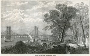Thames Embankment at Chelsea by English School