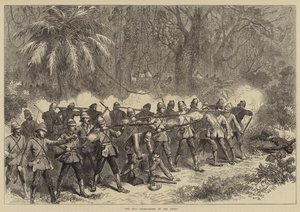 The 42nd Highlanders in the Front by English School