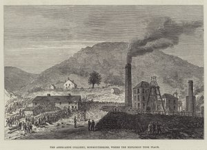 The Abercarne Colliery, Monmouthshire, where the Explosion took place