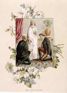 The Accession of Queen Victoria, 20th June 1837, Illustration from 