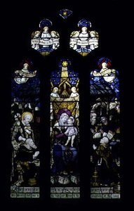 The Adoration of the Magi by English School