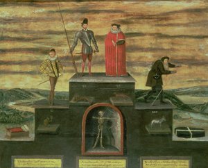 The Ages of Man by English School