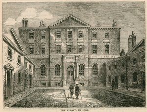 The Albany, London, in 1800