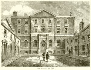 The Albany, in 1800 by English School