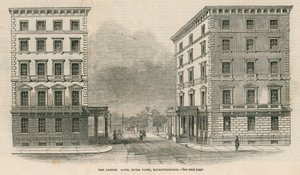 The Albert Gate, Hyde Park, Knightsbridge by English School