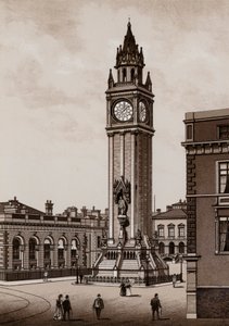 The Albert Memorial, Belfast by English School