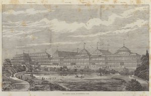 The Albert Palace, at Battersea Park by English School