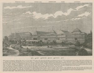 The Albert Exhibition in Battersea Park by English School