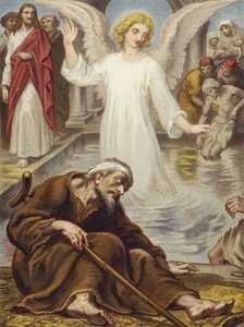 The Angel of Bethesda by English School