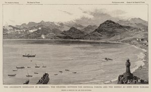 The Angherite Rebellion in Morocco, the Fighting Between the Imperial Forces and the Rebels as Seen from Tangier