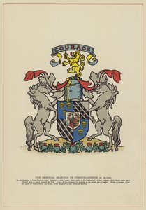 The Armorial Bearings of Cumming-Gordon of Altyre by English School
