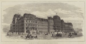 The Army and Navy Buildings of the United States Government, Washington by English School