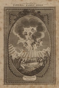 The Ascension, Acts, Chapter 1, Verse 9 by English School