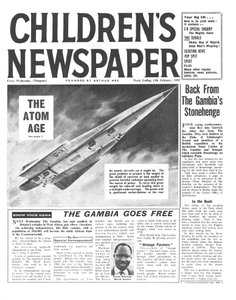 The Atom Age, front page of 