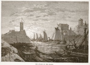 The Attack on the Piraeus by English School