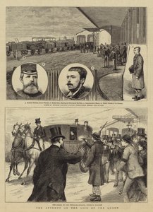 The Attempt on the Life of the Queen by English School