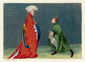 The Author paying his respects to a Gascoigne Knight by English School