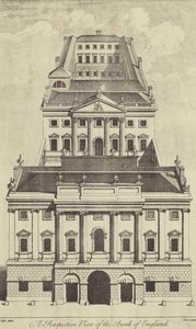 The Bank of England, 1739 by English School