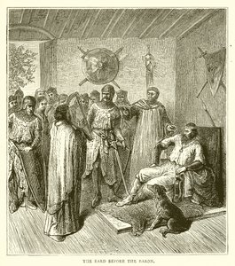The Bard before the Baron by English School