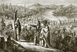 The Baron de Wagon at the War-Post