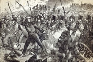 The Battle of Alma by English School
