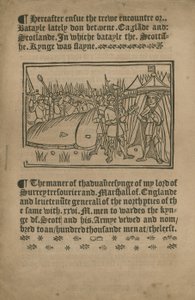 The Battle of Flodden by English School
